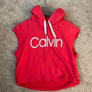 Hooded/Cropped workout top